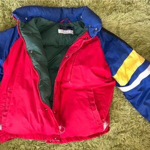 Polo by Ralph lauren vintage unicrest puffer, flawed